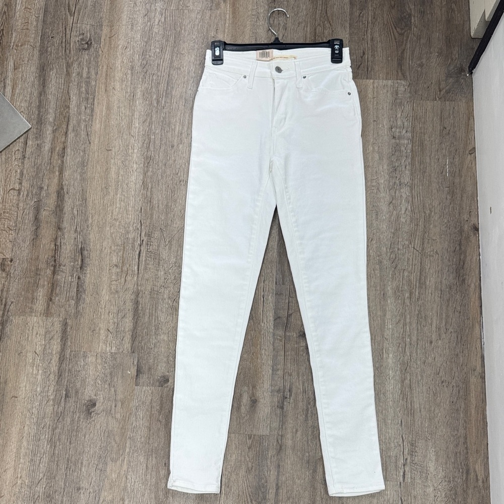 Levi's Women's 721 High Rise Jeans - White Size 25 NWT